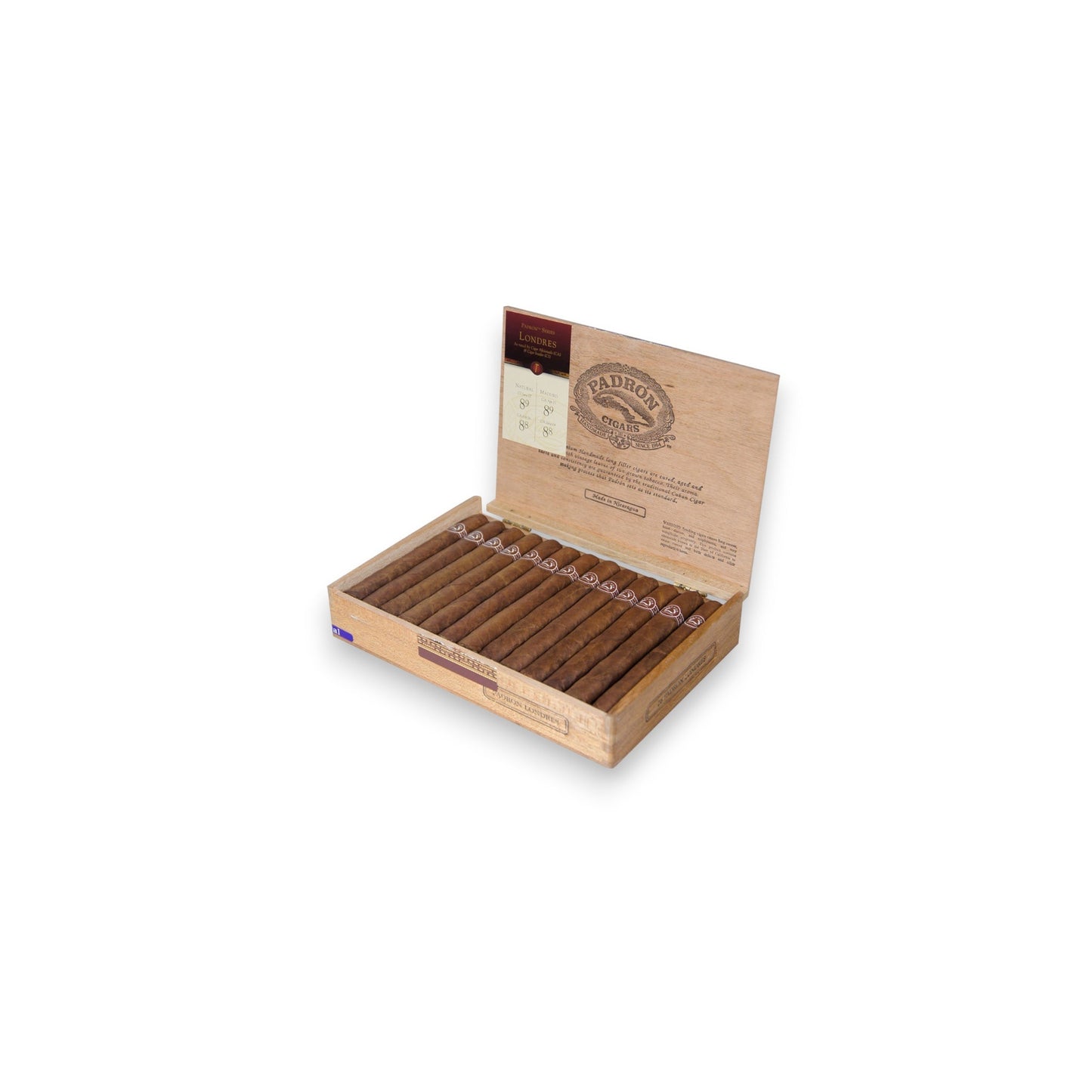 Padron Londres Natural Cigar 42 X 5 1/2 - Arcadia Cigars The Lanes