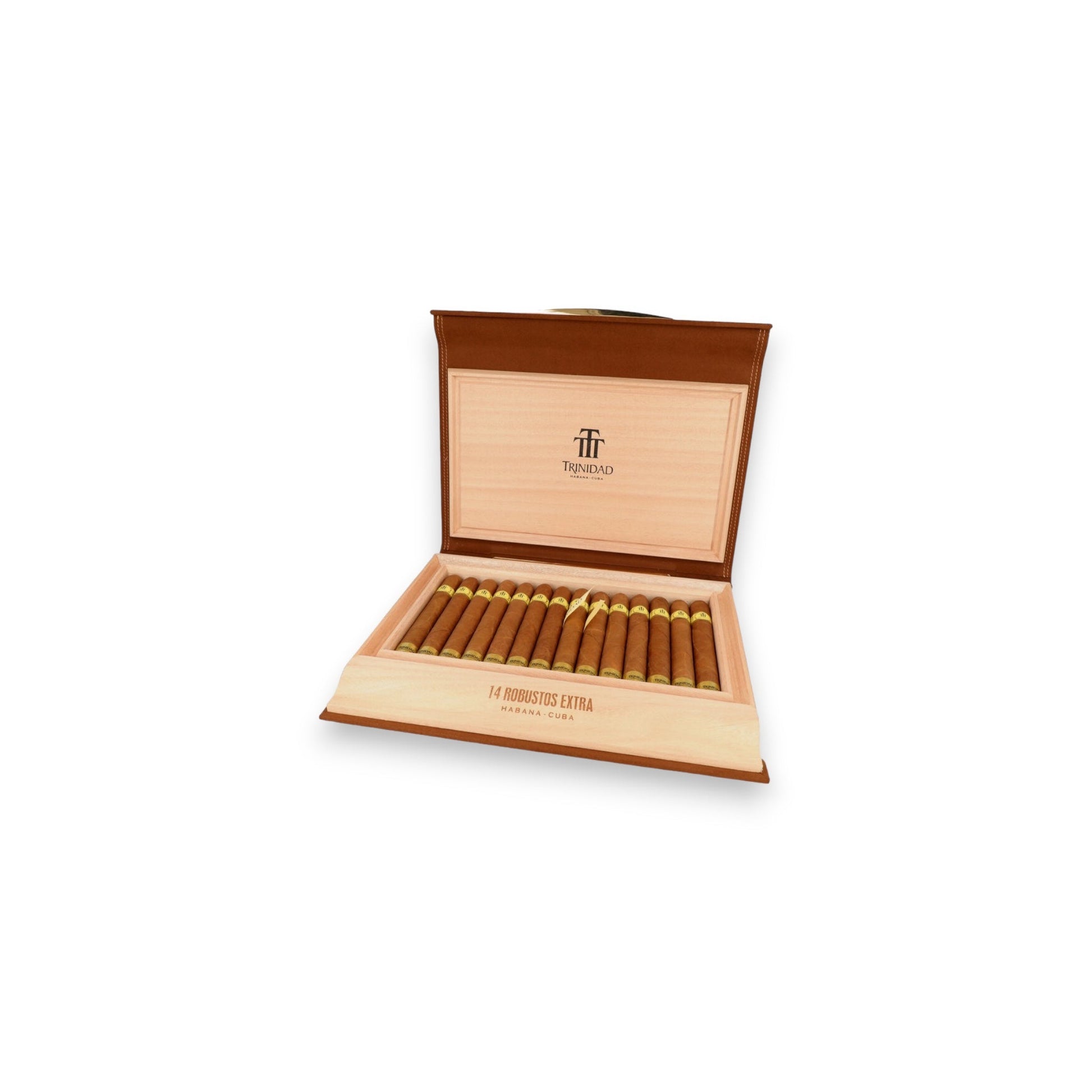 Trinidad Robusto Extra – Travel Humidor 14 Cigars - Arcadia Cigars The Lanes