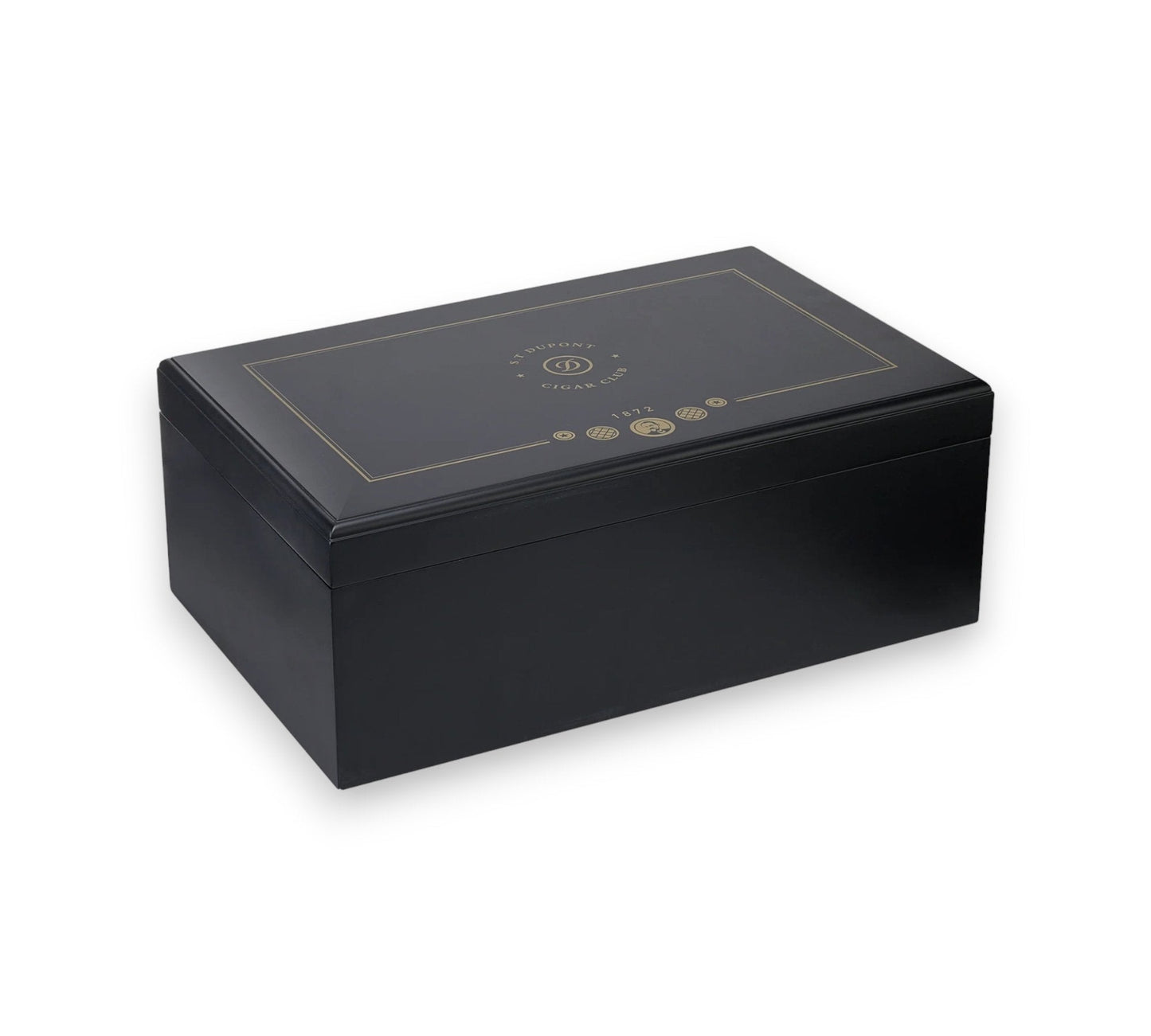 ST Dupont - 高级黑色雪茄保湿盒